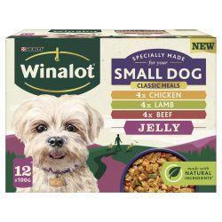 Winalot Small Dog Food Pouch Mixed in Jelly 48 Pack, 100g | Luxury Home Accessories | Heulog Glow