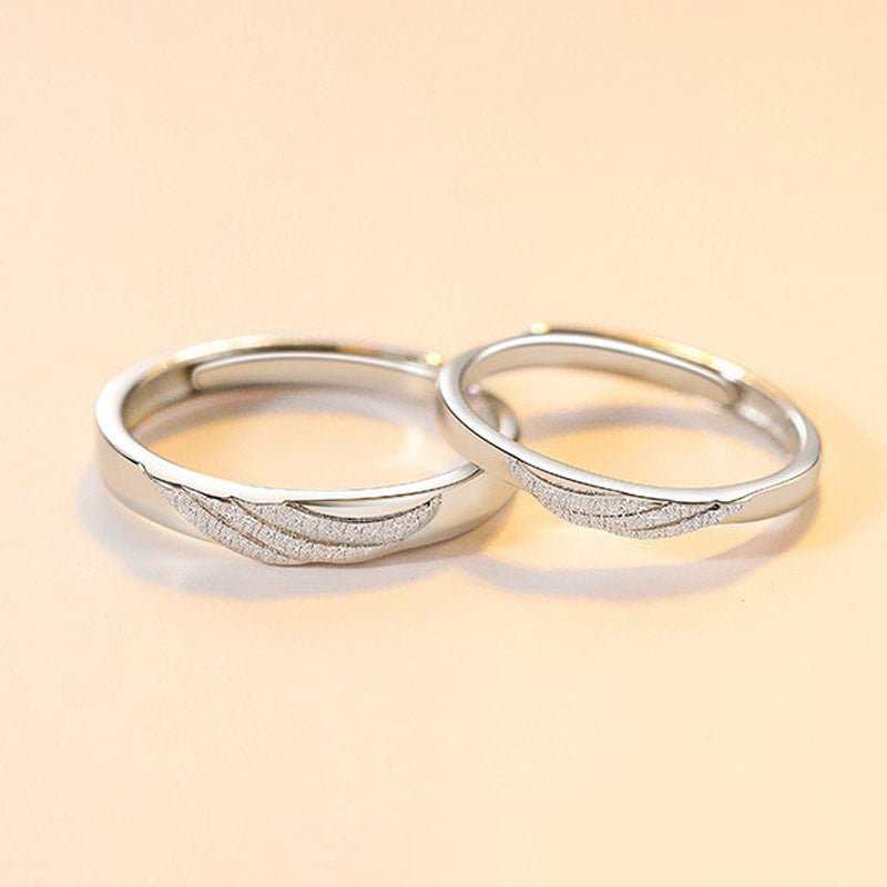 Wing Couple Ring Valentine Day Gift Fashion | Luxury Home Accessories | Heulog Glow