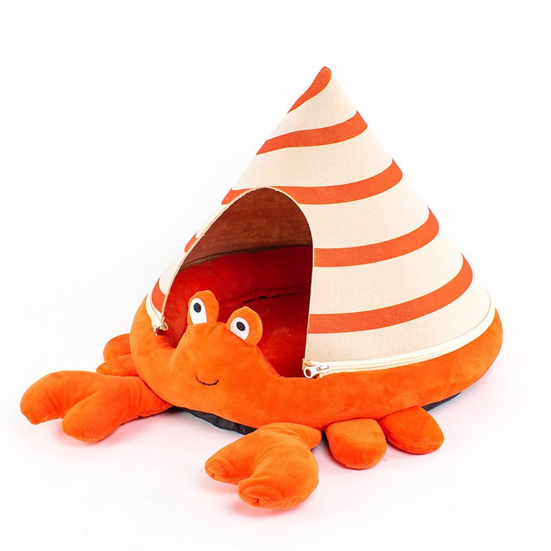 Winter Cat Nest Semi-closed Removable And Washable Villa | Luxury Home Accessories | Heulog Glow