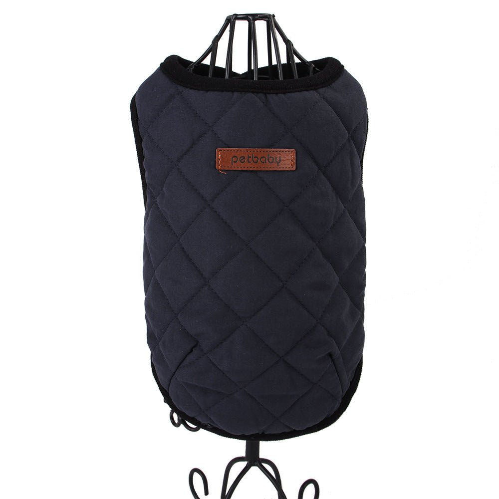 Winter Dog Plaid Brushed Pet Vest | Luxury Home Accessories | Heulog Glow