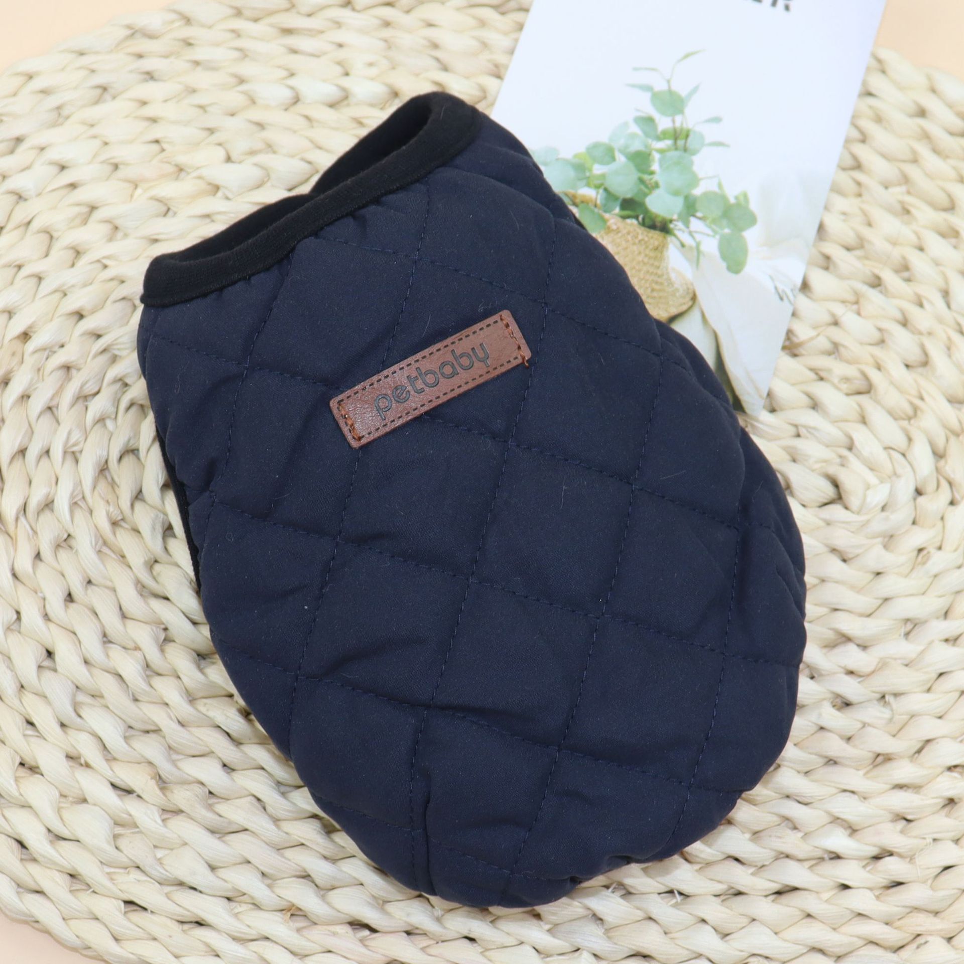 Winter Dog Plaid Brushed Pet Vest | Luxury Home Accessories | Heulog Glow