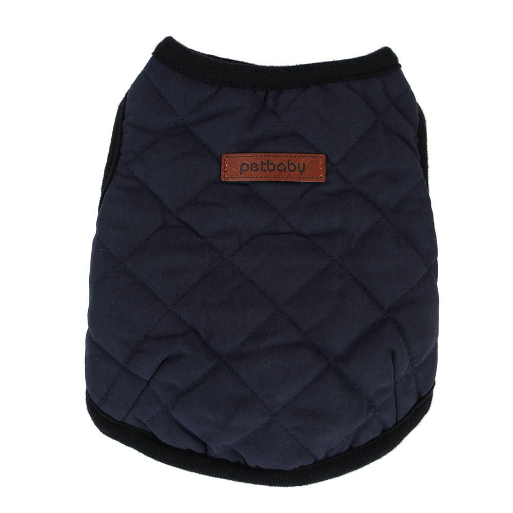 Winter Dog Plaid Brushed Pet Vest | Luxury Home Accessories | Heulog Glow