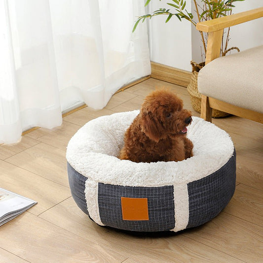 Winter Super Soft Warm Pet Bed Lamb Wool Kennel | Luxury Home Accessories | Heulog Glow