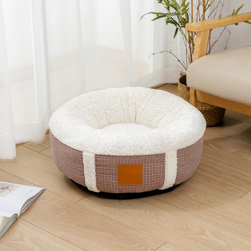 Winter Super Soft Warm Pet Bed Lamb Wool Kennel | Luxury Home Accessories | Heulog Glow