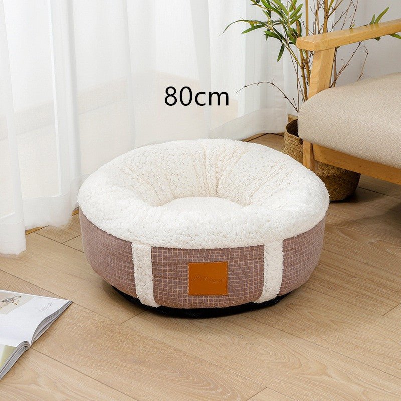 Winter Super Soft Warm Pet Bed Lamb Wool Kennel | Luxury Home Accessories | Heulog Glow