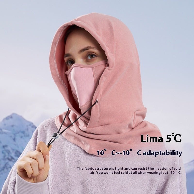 Winter Thermal Fleece Scarf Ski Face Mask Neck Warmer Hood Hat Windproof Cold Warm Riding Cap Sports Outdoor | Luxury Home Accessories | Heulog Glow