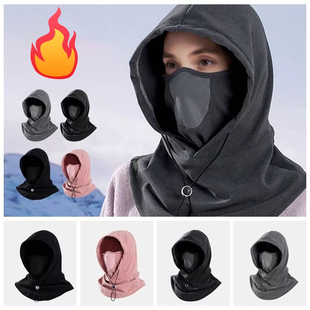 Winter Thermal Fleece Scarf Ski Face Mask Neck Warmer Hood Hat Windproof Cold Warm Riding Cap Sports Outdoor | Luxury Home Accessories | Heulog Glow