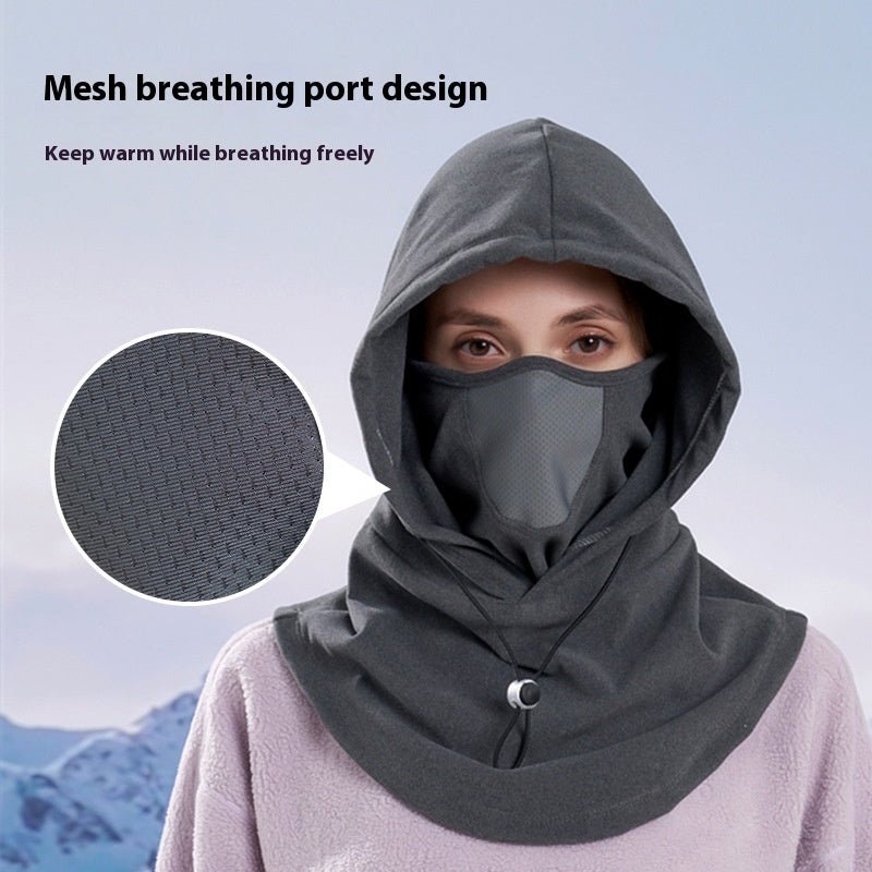 Winter Thermal Fleece Scarf Ski Face Mask Neck Warmer Hood Hat Windproof Cold Warm Riding Cap Sports Outdoor | Luxury Home Accessories | Heulog Glow