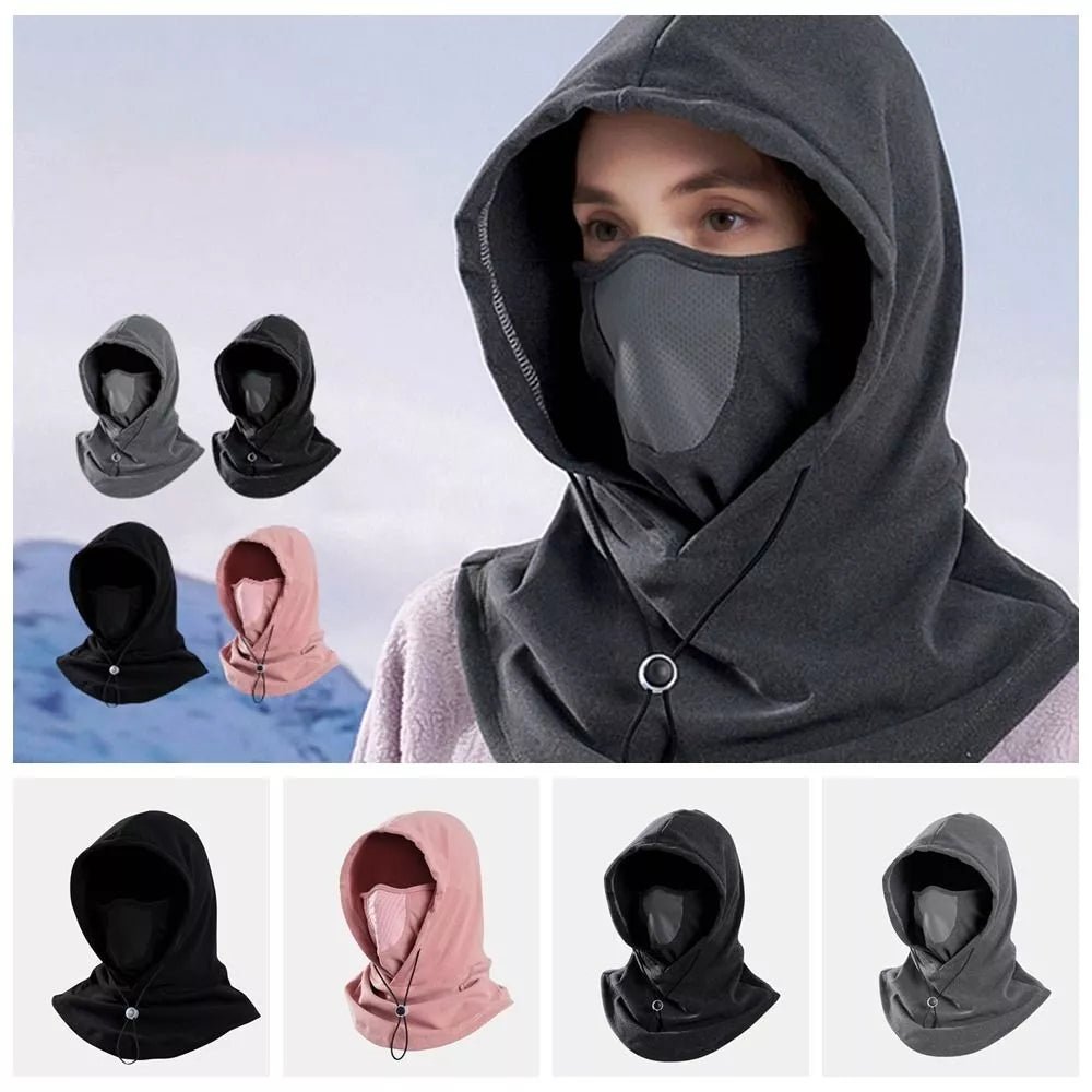 Winter Thermal Fleece Scarf Ski Face Mask Neck Warmer Hood Hat Windproof Cold Warm Riding Cap Sports Outdoor | Luxury Home Accessories | Heulog Glow