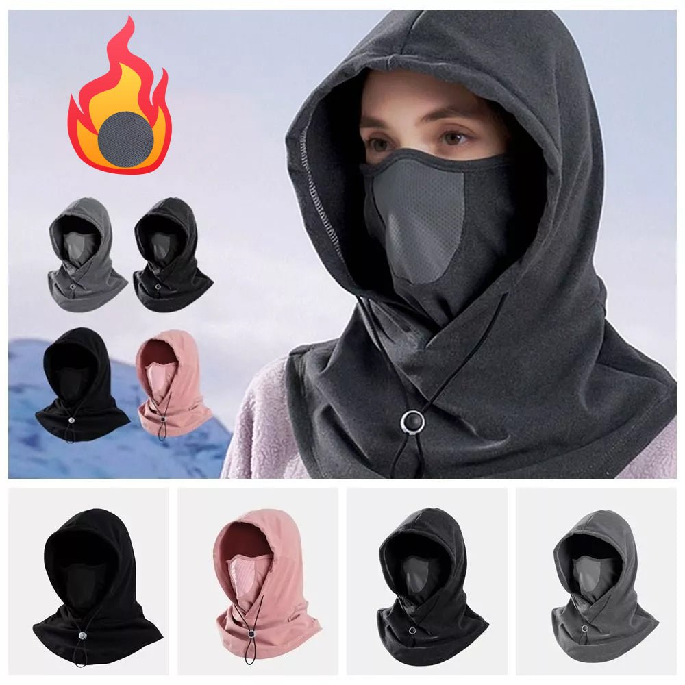 Winter Thermal Fleece Scarf Ski Face Mask Neck Warmer Hood Hat Windproof Cold Warm Riding Cap Sports Outdoor | Luxury Home Accessories | Heulog Glow