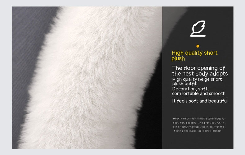 Winter Thicken Thermal Four Seasons Universal Semi-enclosed Pet Bed | Luxury Home Accessories | Heulog Glow