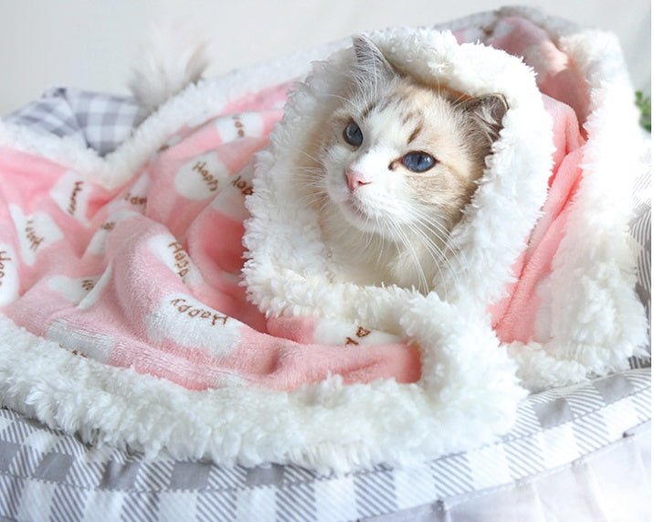 Winter Warm And Thick Flannel Pet | Luxury Home Accessories | Heulog Glow