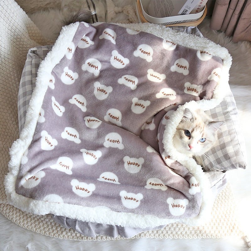 Winter Warm And Thick Flannel Pet | Luxury Home Accessories | Heulog Glow