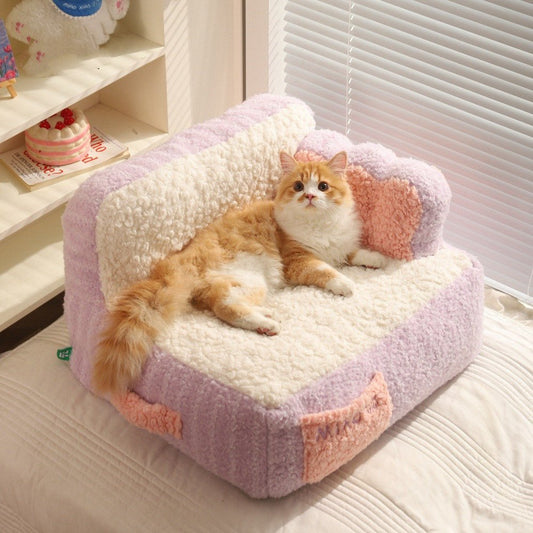 Winter Warm Removable Washable Pet Dog Cat Nest | Luxury Home Accessories | Heulog Glow