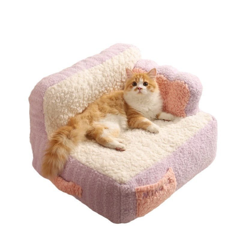 Winter Warm Removable Washable Pet Dog Cat Nest | Luxury Home Accessories | Heulog Glow