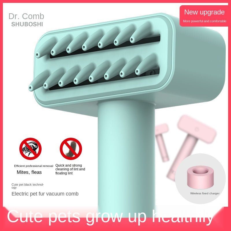 Wireless Electric Pet Comb Remove Fleas Dog Grooming Fur Cleaning Comb | Luxury Home Accessories | Heulog Glow