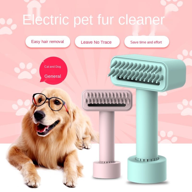 Wireless Electric Pet Comb Remove Fleas Dog Grooming Fur Cleaning Comb | Luxury Home Accessories | Heulog Glow