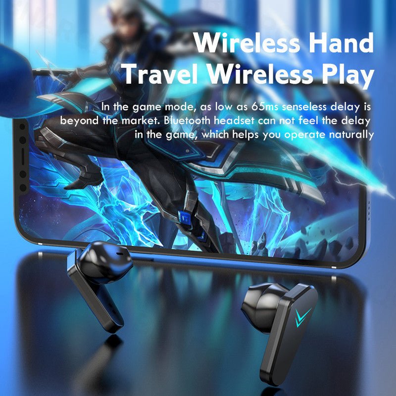 Wireless Gaming Headphones No Delay Noise Reduction Bluetooth Earphones HIFI Sound E-Sport Game Headset With Mic | Luxury Home Accessories | Heulog Glow