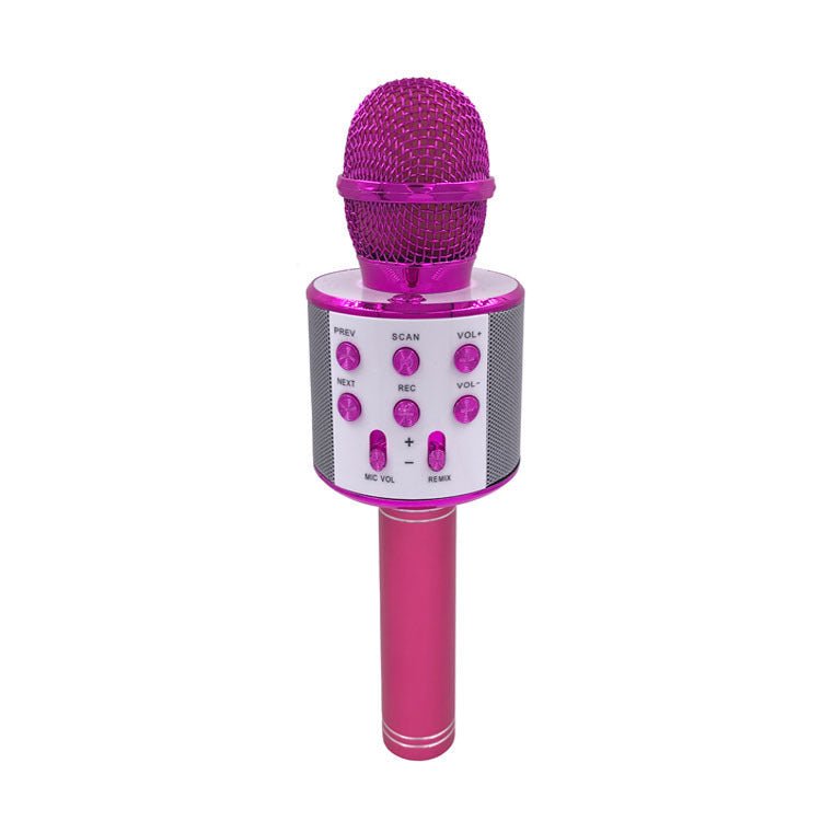 Wireless Microphone Portable Bluetooth Mini Home Ktv For Music Playing Singing Speaker Player | Luxury Home Accessories | Heulog Glow