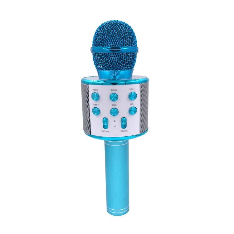 Wireless Microphone Portable Bluetooth Mini Home Ktv For Music Playing Singing Speaker Player | Luxury Home Accessories | Heulog Glow