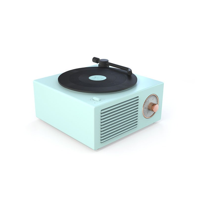 Wireless mini portable retro phonograph Bluetooth-compatible speaker | Luxury Home Accessories | Heulog Glow