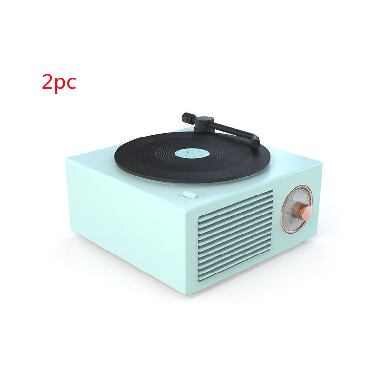 Wireless mini portable retro phonograph Bluetooth-compatible speaker | Luxury Home Accessories | Heulog Glow