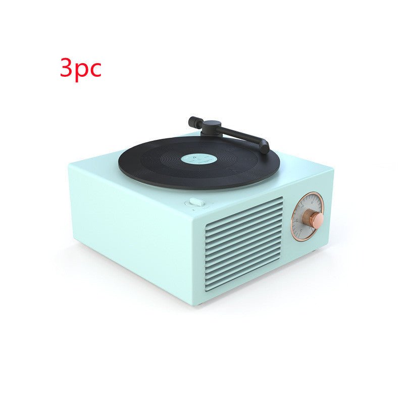 Wireless mini portable retro phonograph Bluetooth-compatible speaker | Luxury Home Accessories | Heulog Glow