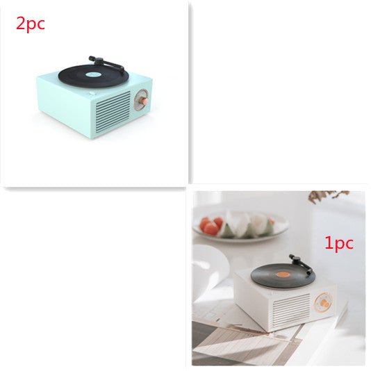 Wireless mini portable retro phonograph Bluetooth-compatible speaker | Luxury Home Accessories | Heulog Glow