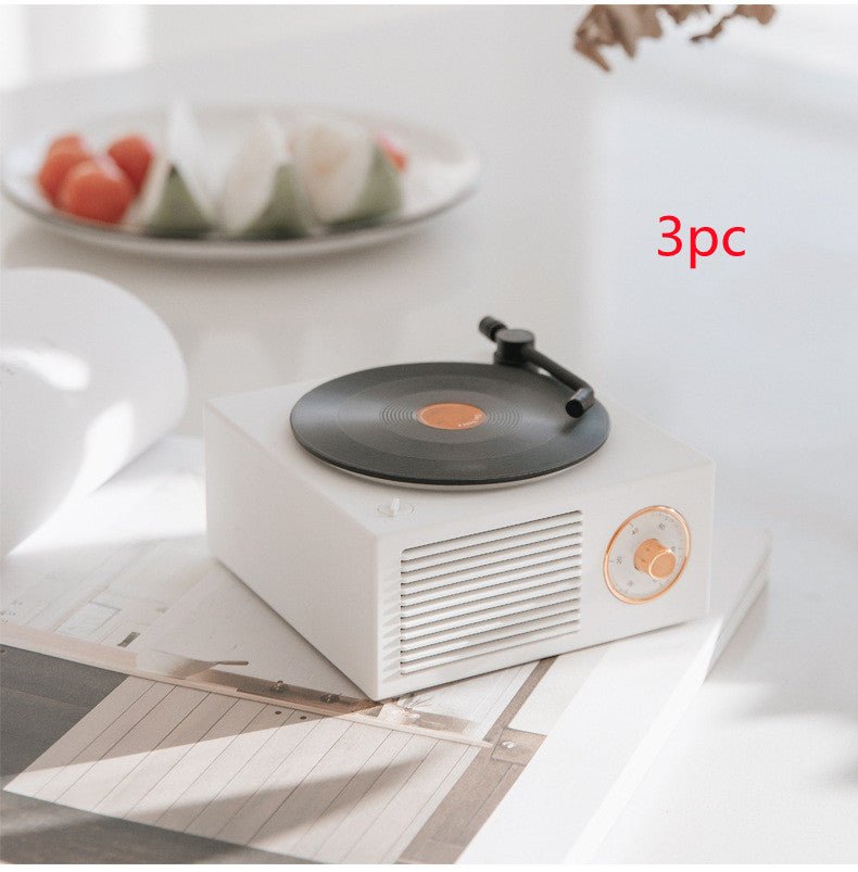 Wireless mini portable retro phonograph Bluetooth-compatible speaker | Luxury Home Accessories | Heulog Glow