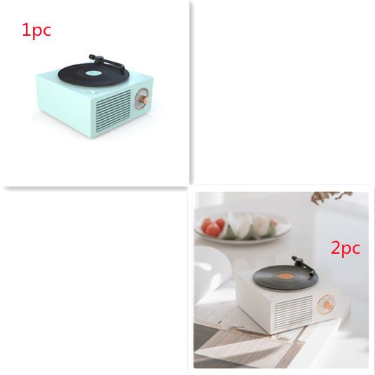 Wireless mini portable retro phonograph Bluetooth-compatible speaker | Luxury Home Accessories | Heulog Glow