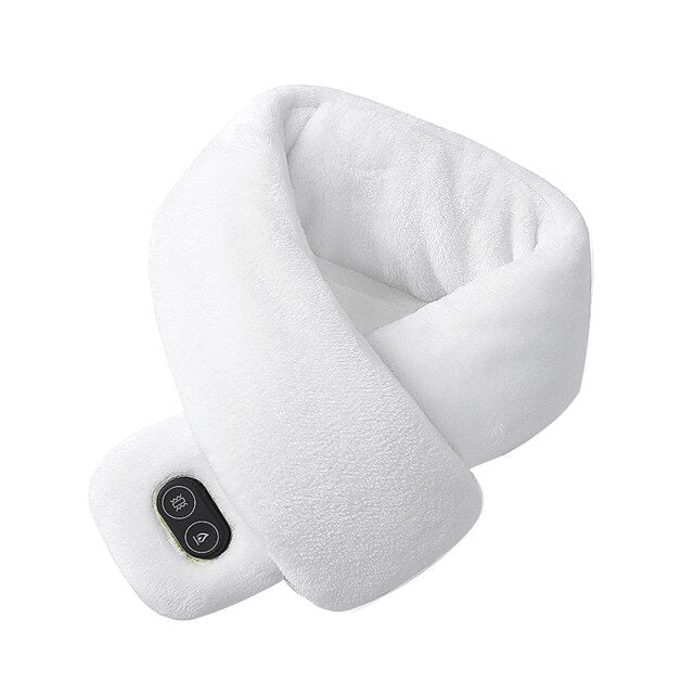 Women Men Soft Temperature Control Pain Relief Cervical Massage Shoulder Neck Wrap USB Heated Scarf Shawl Washable Winter Warm | Luxury Home Accessories | Heulog Glow