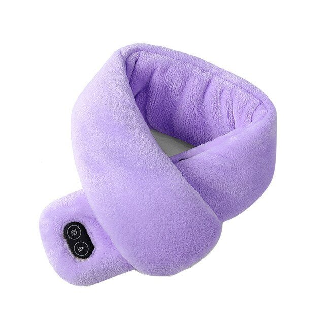 Women Men Soft Temperature Control Pain Relief Cervical Massage Shoulder Neck Wrap USB Heated Scarf Shawl Washable Winter Warm | Luxury Home Accessories | Heulog Glow