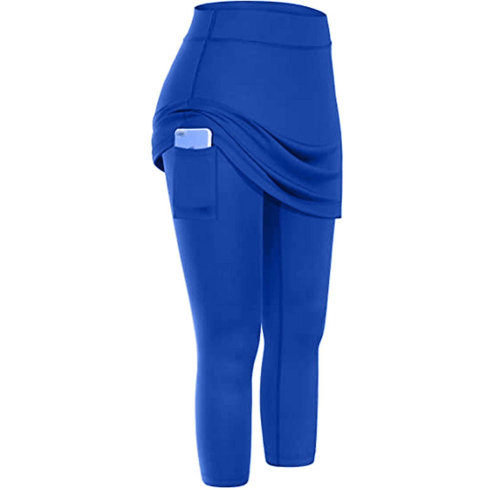 Women Tennis Skirted Leggings Pockets Elastic Sports Yoga Capris Skirts Legging | Luxury Home Accessories | Heulog Glow