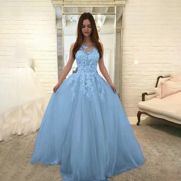 Women Wedding Dress Sleevless Flowers Lace Dress | Luxury Home Accessories | Heulog Glow