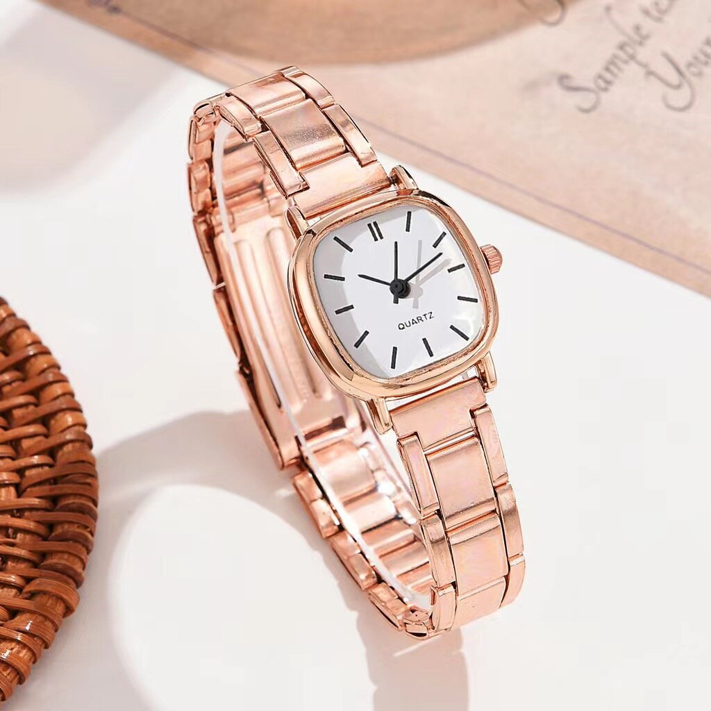 Women's Alloy Square Roman Quartz Watch | Luxury Home Accessories | Heulog Glow