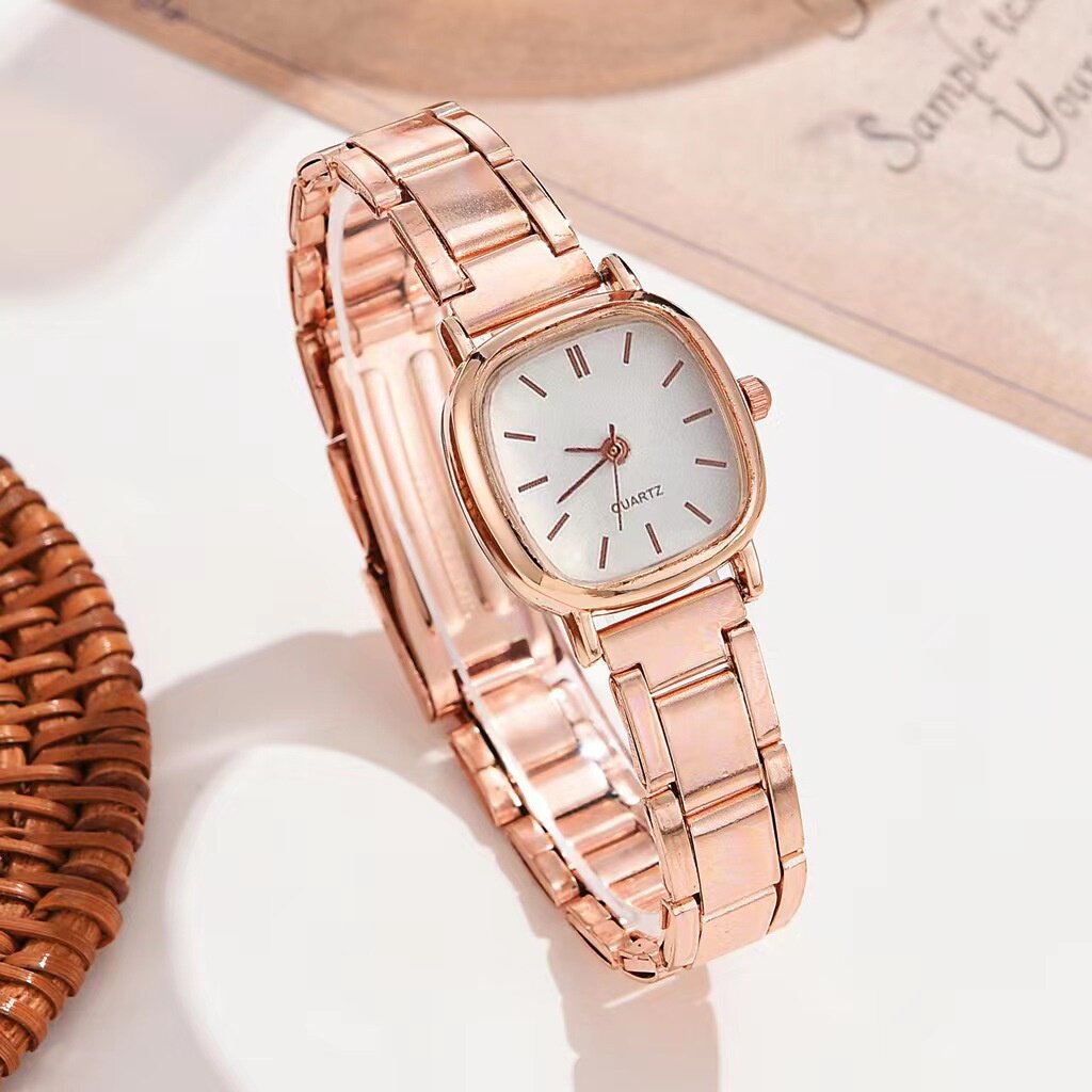 Women's Alloy Square Roman Quartz Watch | Luxury Home Accessories | Heulog Glow