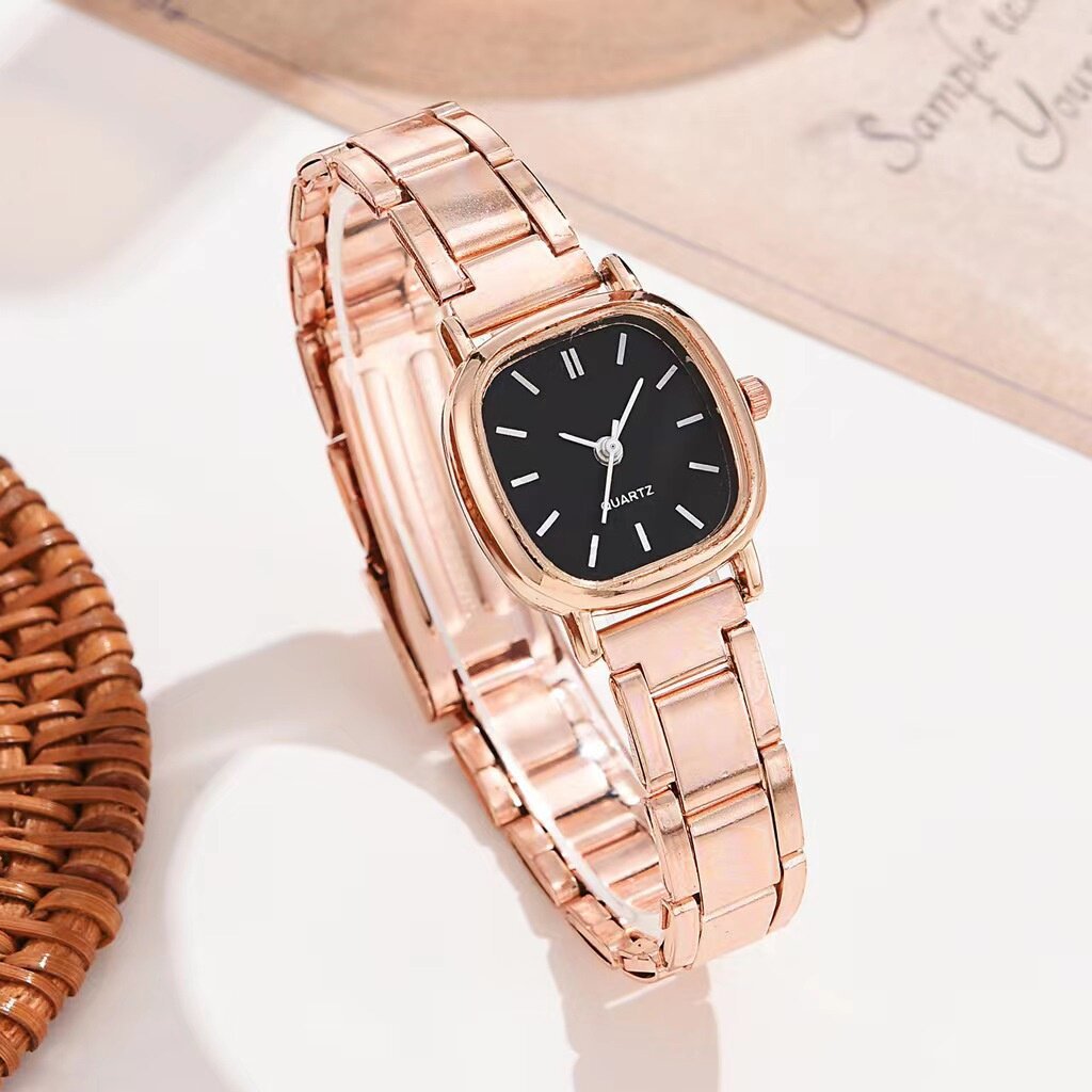 Women's Alloy Square Roman Quartz Watch | Luxury Home Accessories | Heulog Glow