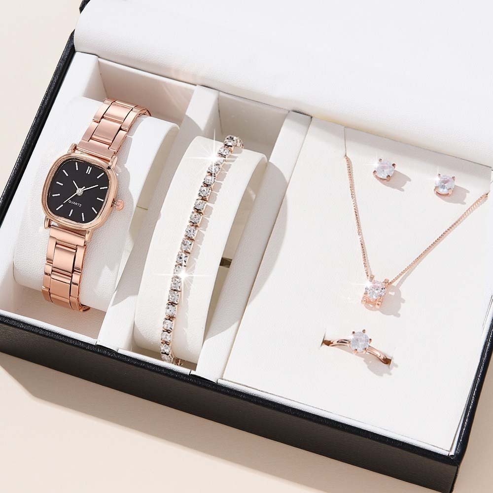 Women's Alloy Square Roman Quartz Watch | Luxury Home Accessories | Heulog Glow