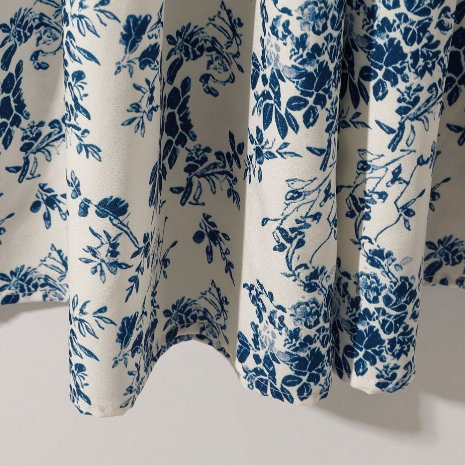 Women's Casual High-Waisted Printed Flared Skirt | Luxury Home Accessories | Heulog Glow
