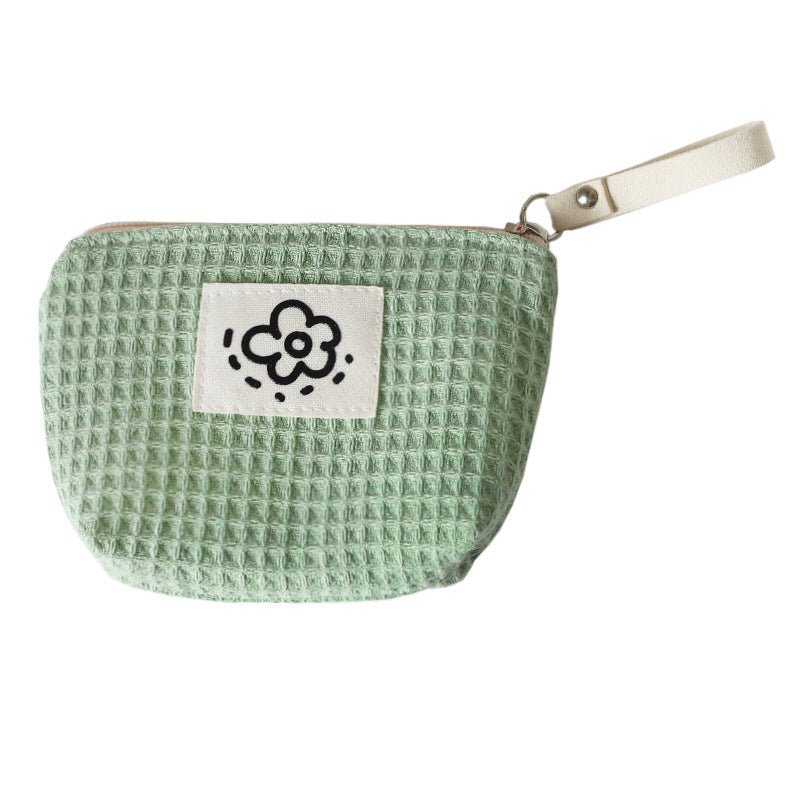 Women's Cute Simple Waffle Storage Bag | Luxury Home Accessories | Heulog Glow