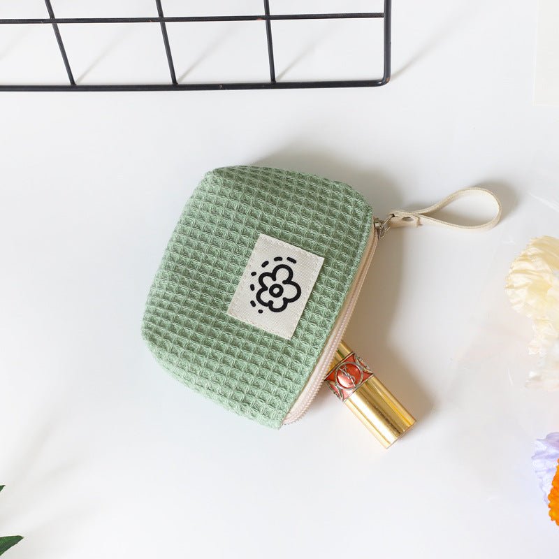 Women's Cute Simple Waffle Storage Bag | Luxury Home Accessories | Heulog Glow