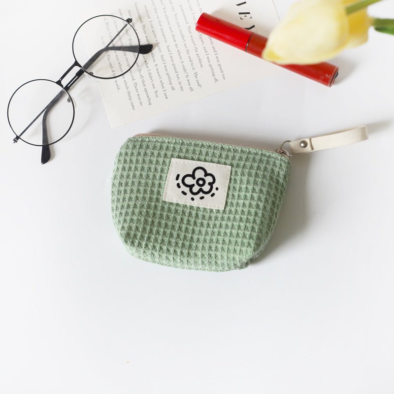 Women's Cute Simple Waffle Storage Bag | Luxury Home Accessories | Heulog Glow