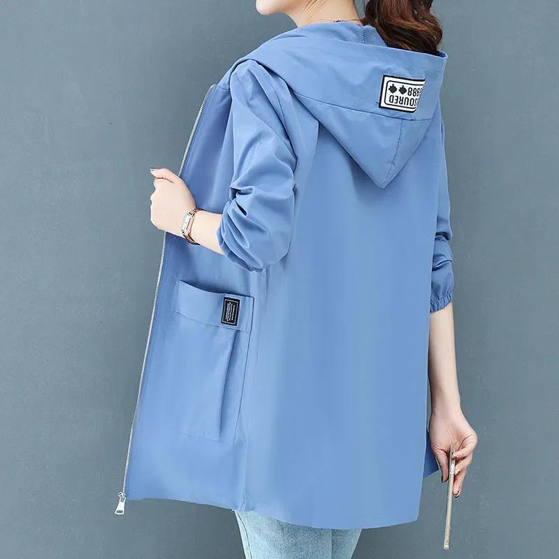 Women's Fashion Mid-Length Plus-Size Hooded Jacket | Luxury Home Accessories | Heulog Glow