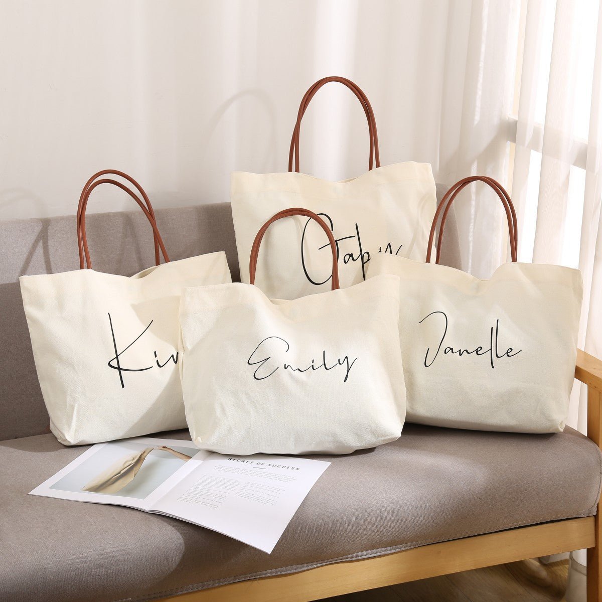 Women's Fashion Tote Bag Personalized | Luxury Home Accessories | Heulog Glow