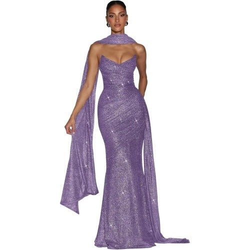 Women's Fashionable Casual Strap Sequin Dress | Luxury Home Accessories | Heulog Glow
