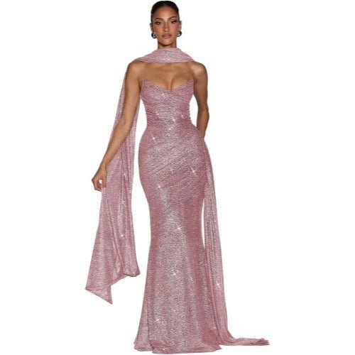 Women's Fashionable Casual Strap Sequin Dress | Luxury Home Accessories | Heulog Glow