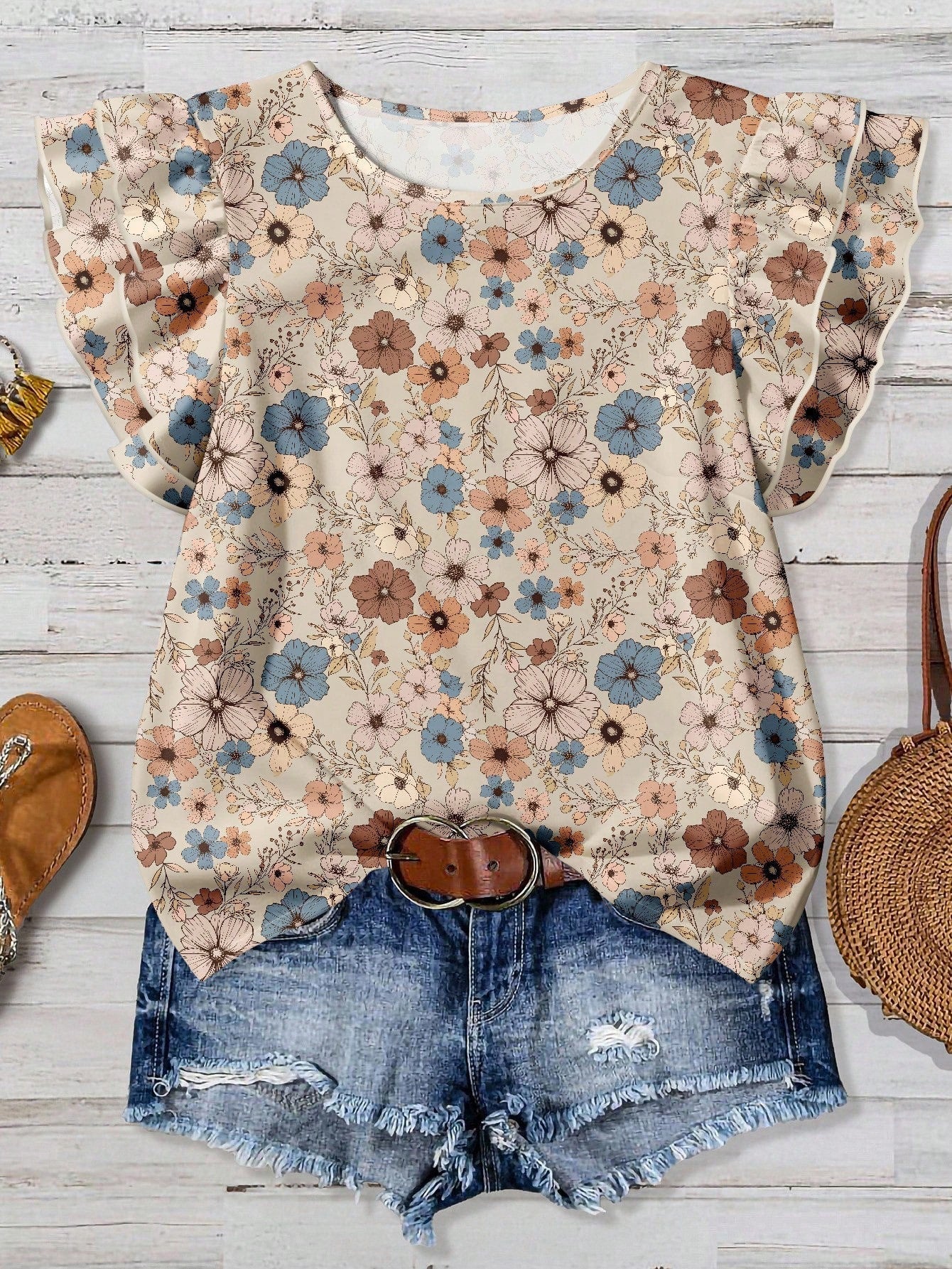 Women's Floral Print Casual Shirt Women's Summer | Luxury Home Accessories | Heulog Glow