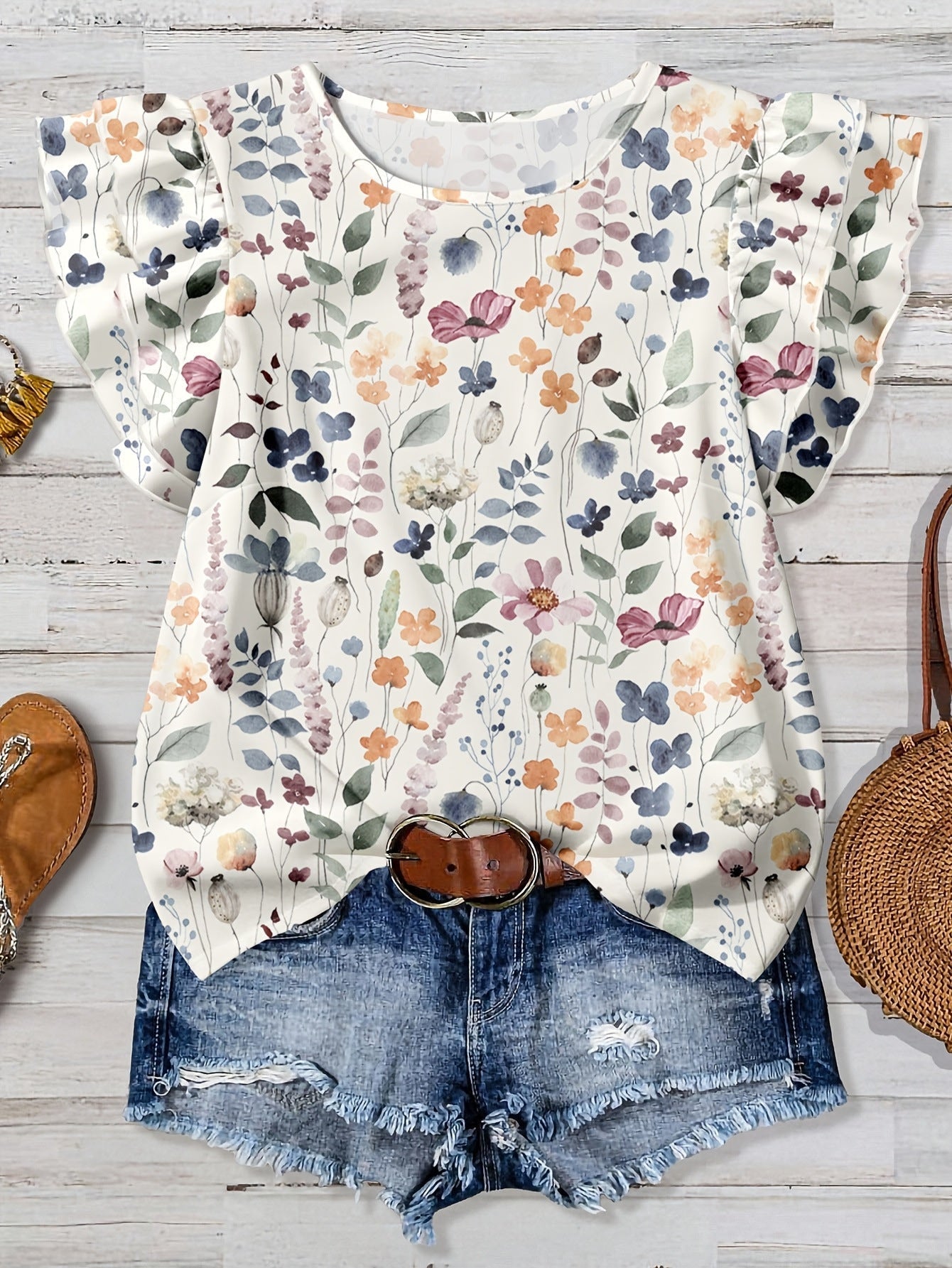 Women's Floral Print Casual Shirt Women's Summer | Luxury Home Accessories | Heulog Glow