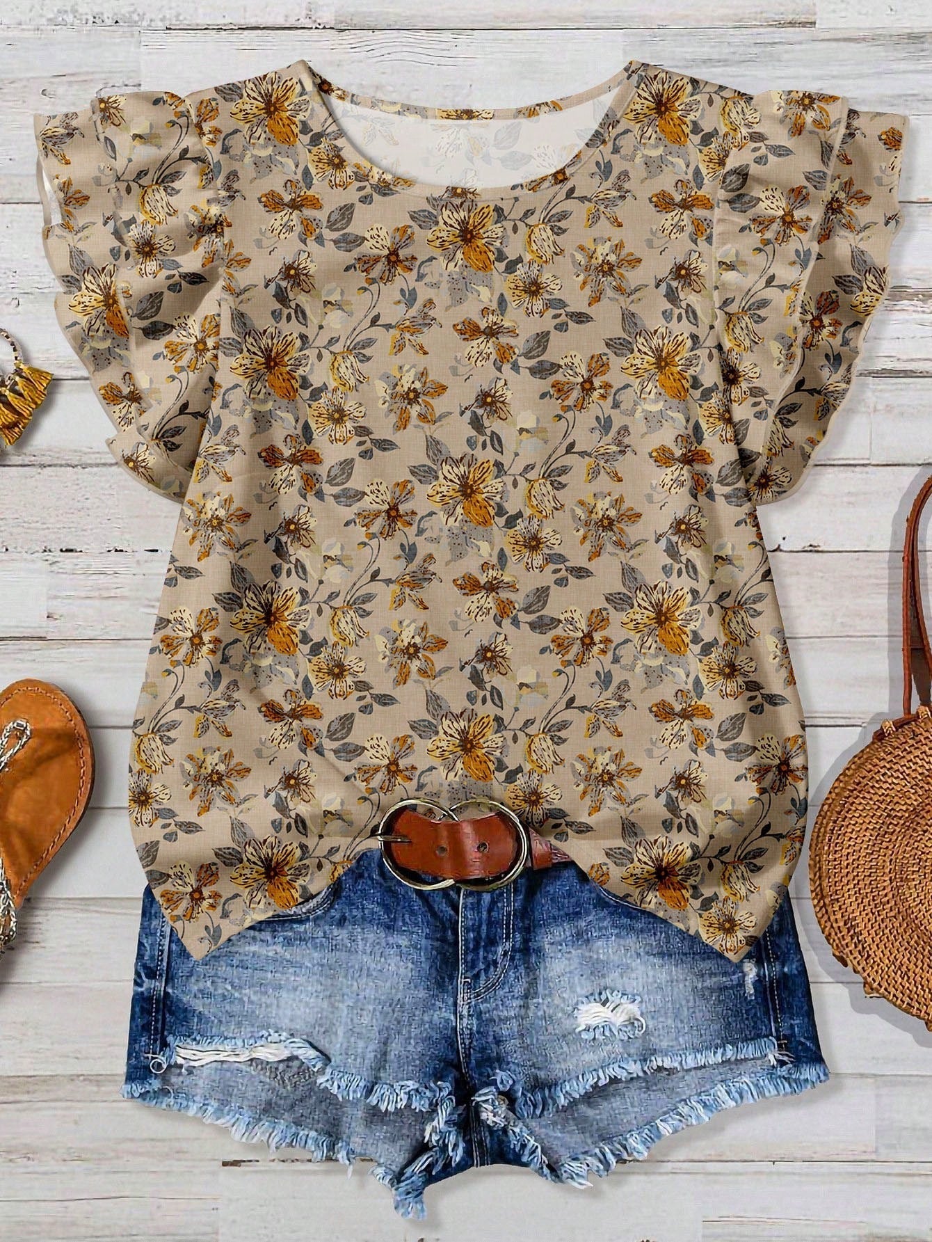 Women's Floral Print Casual Shirt Women's Summer | Luxury Home Accessories | Heulog Glow