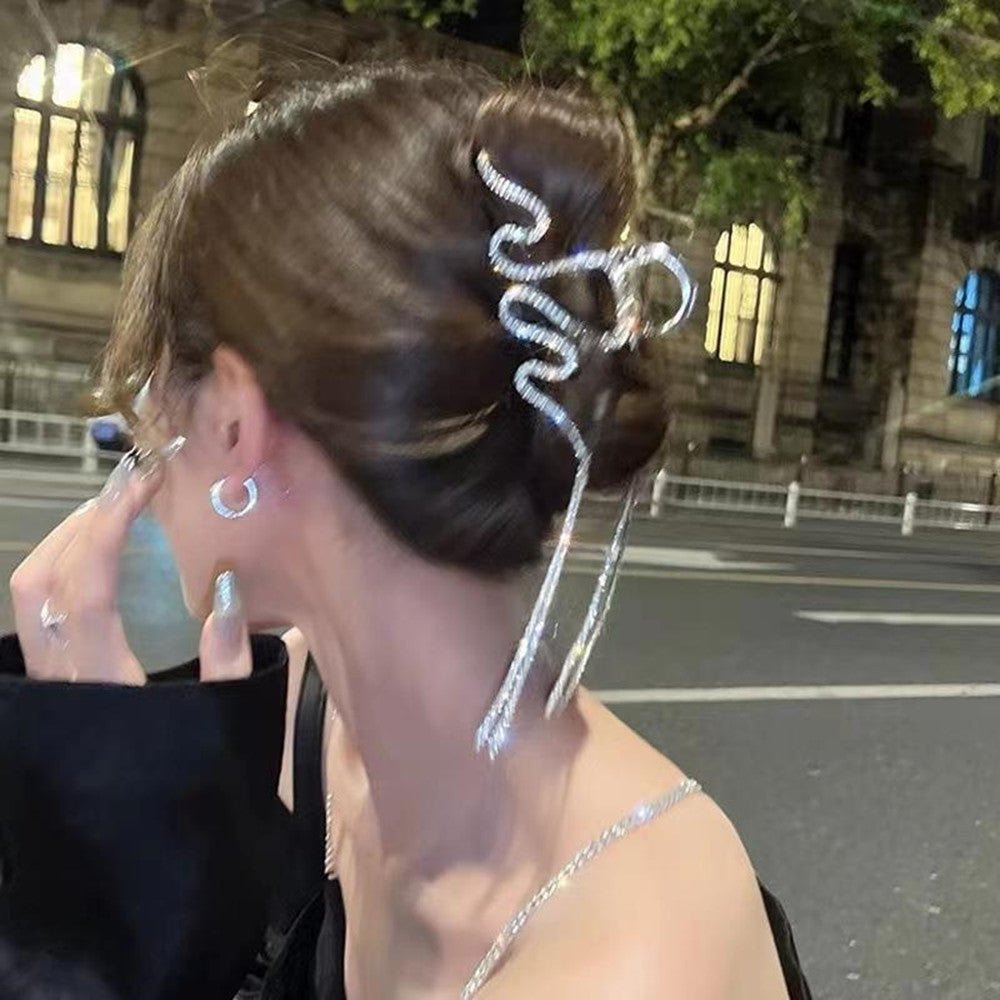 Women's High-end Hair Clip With Tassel On The Back Of The Head | Luxury Home Accessories | Heulog Glow